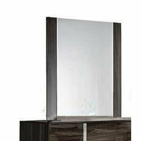 HOMEROOTS Modern Mirror - Grey 282680